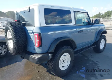 2024 Ford Bronco Heritage Edition z USA, uszkodzony, nr VIN 1FMDE4CP2RLB16598